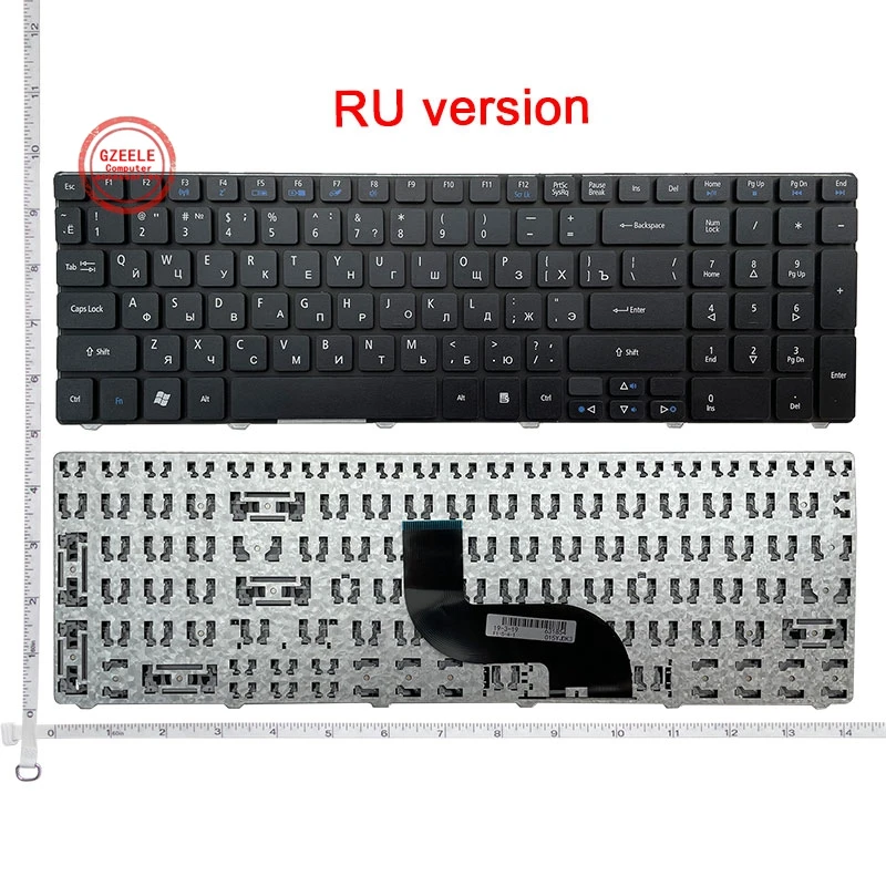 GZEELE rosyjski klawiatury laptopa do Acer Aspire 5253 5333 5340 5349 5360 5733 5733Z 5750 5750G 5750Z 5750ZG 5250 5253G RU nowy