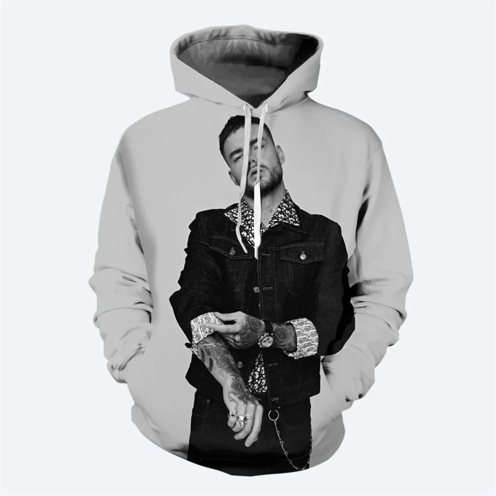 New Autumn and Winter Singer Liam James Payne 3D Printed Hoodie Classic Casual Sweater Fashion Street Hip-hop Style Men's Hoodie