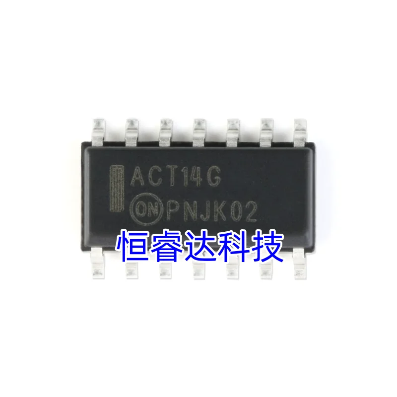 10PCS MC74ACT14DR2G SOIC-14 Hexagon inverter with Schmitt trigger input ACT14G