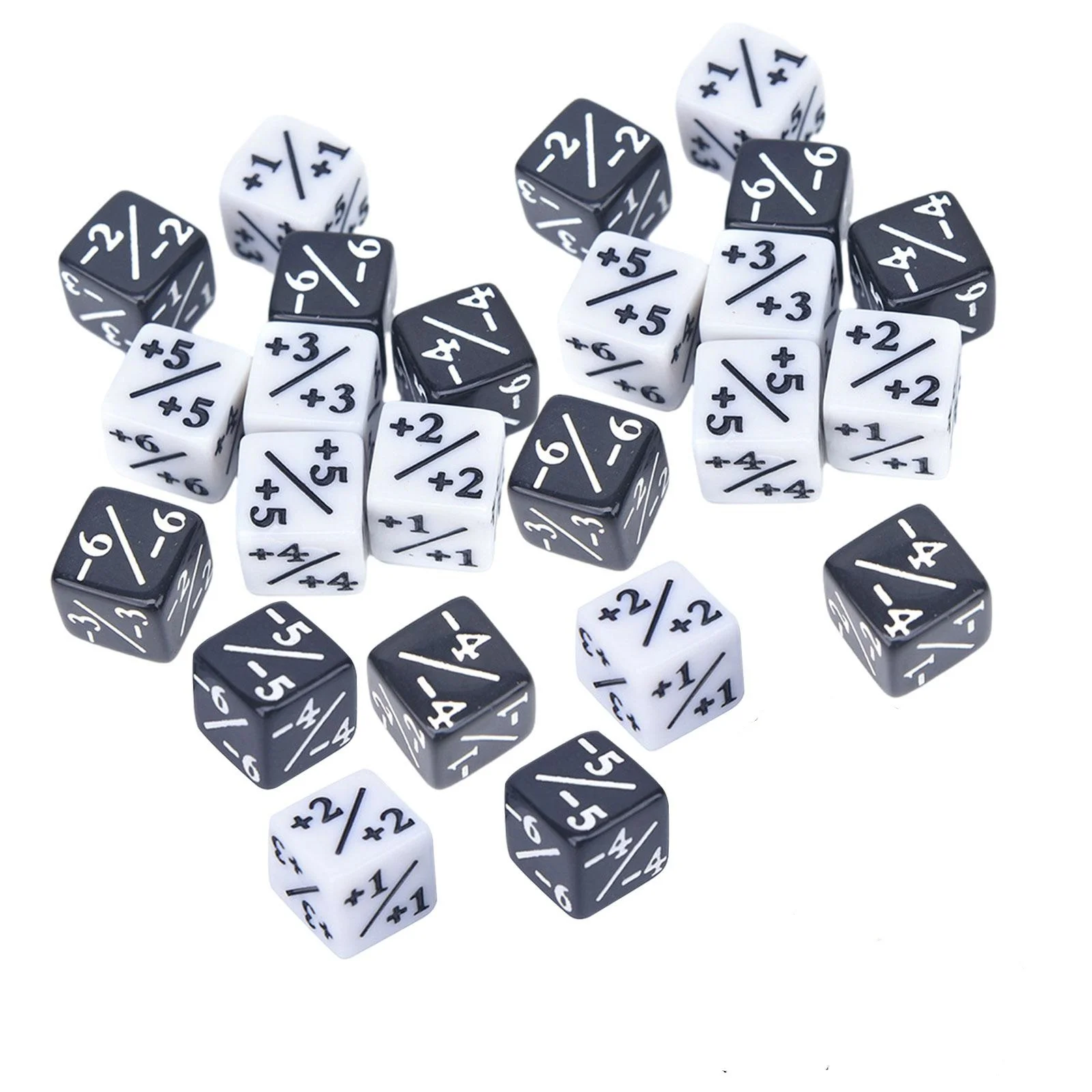 10 قطعة أبيض وأسود مزدوج إضافة وطرح النرد الأطفال الرياضيات غربال لغز اللعب ألعاب الحفلات النرد الدعائم #4