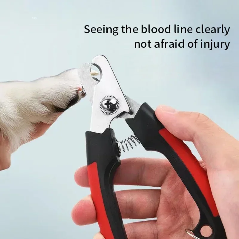 

Pet Nail Clippers for Large Dog Nail Trimmer Stainless Steel Scissor Multifunctional Nail Cutter Cat Claw Care Grooming Supplies