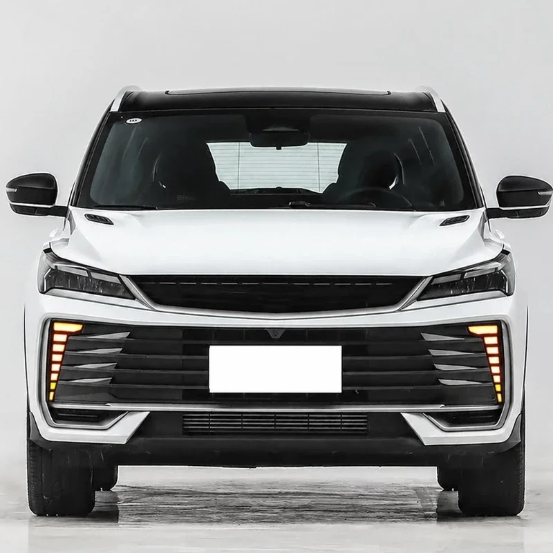 LED Daytime Running Light Flowing Turn Signal Front Fog Light For Geely Binyue L 2025-2026 /Proton X50 Modification Accessories