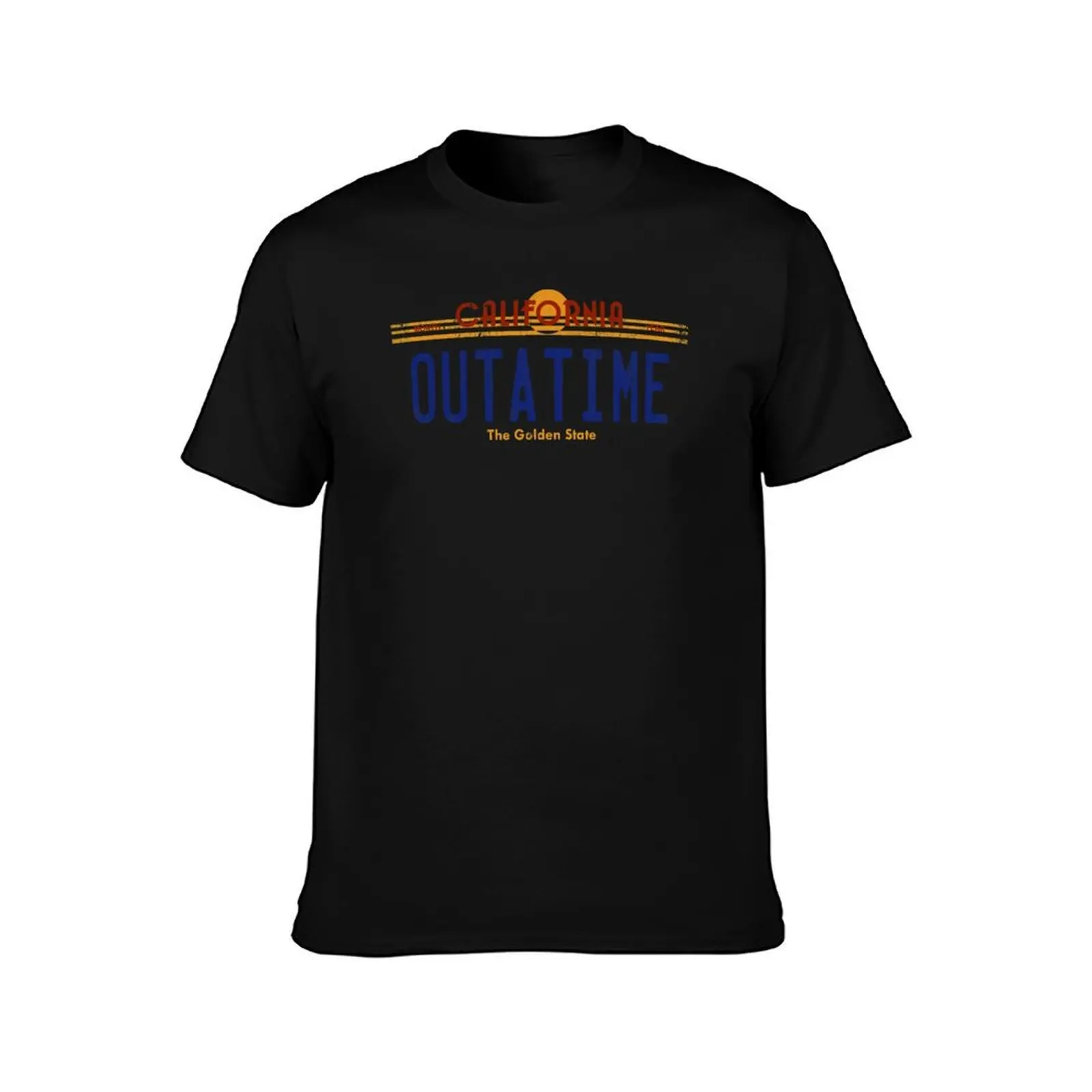 Outatime T-Shirt Fashion Print Casual Short Sleeve