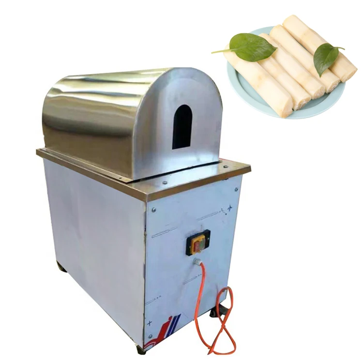 Top Quality Sugar Cane Peeling Machine Automatic Sugar Cane Knife Peeler Sugarcane