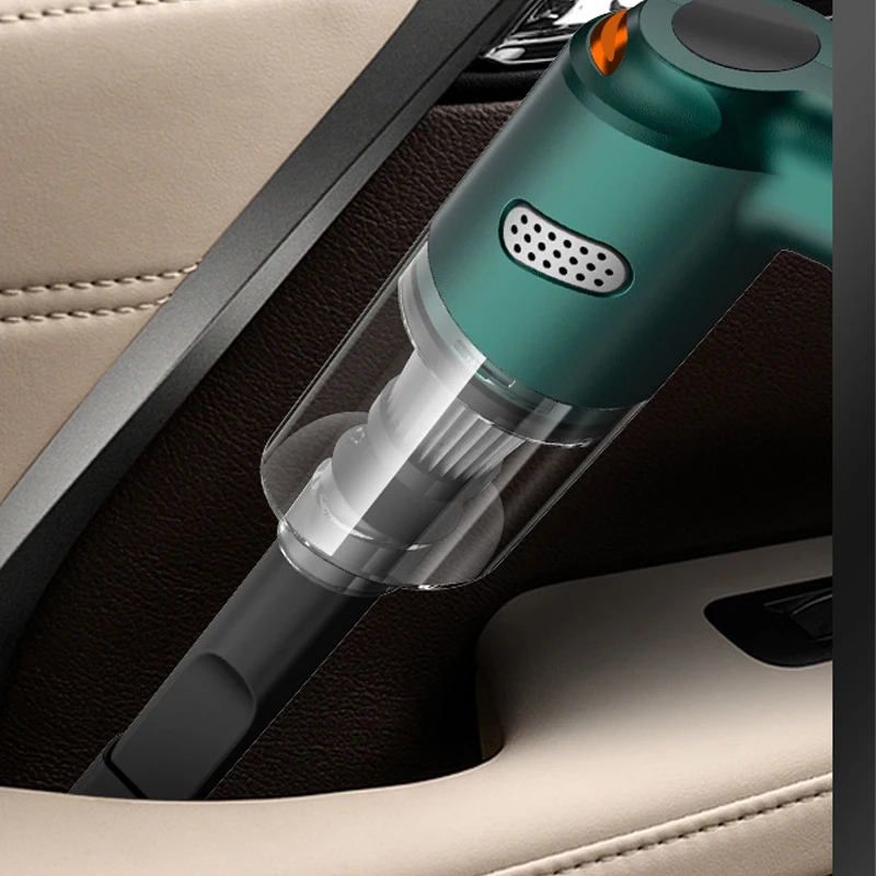 Car vacuum cleaner Car wireless charging car household handheld mini high power suction in small car