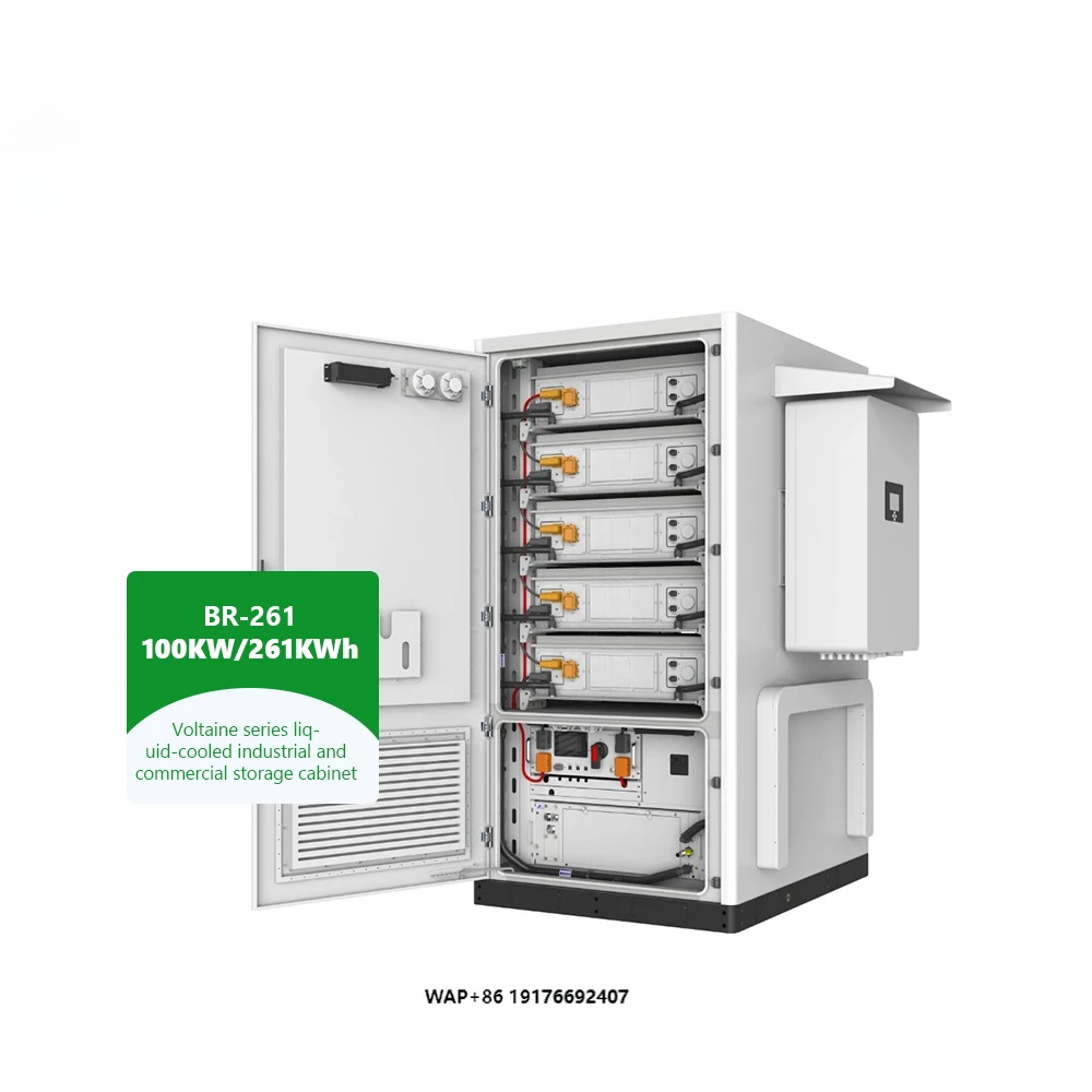 BR SOLAR 100kWh Industrial and Commercial Energy Storage 100kwh Solar System LFP Battery 200kw Outdoor Storage Cabinet