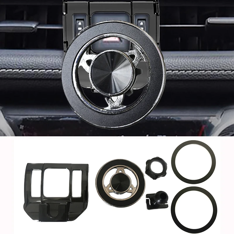 

Магнитный держатель для телефона в автомобиль, гравитационный держатель-клипса для мобильного телефона для Toyota RAV4 2019-2025, аксессуары