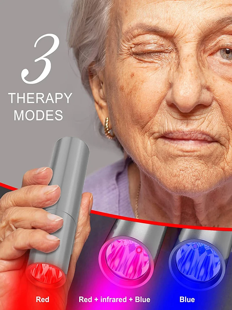 Urządzenie do terapii światłem czerwonym na stany nałogowe skóry z 5 długościami fal, bliskie podczerwień 900nm, terapia światłem dla zdrowia skóry