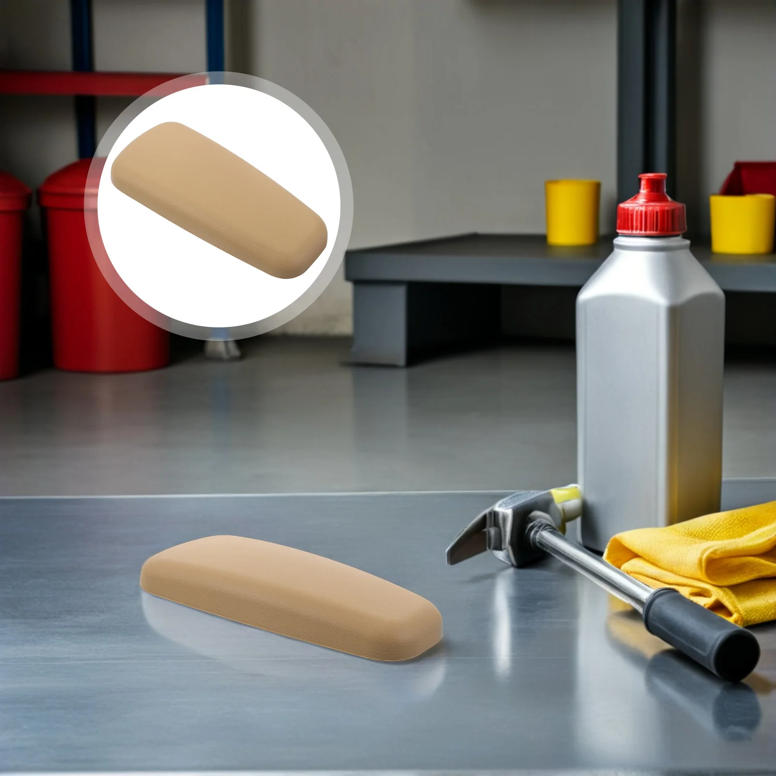 

1Pair Car Leg Pad Soft Memory Foam Universal Fit Door Center Console Waterproof Non-Slip Car Interior Comfort Support Cushion