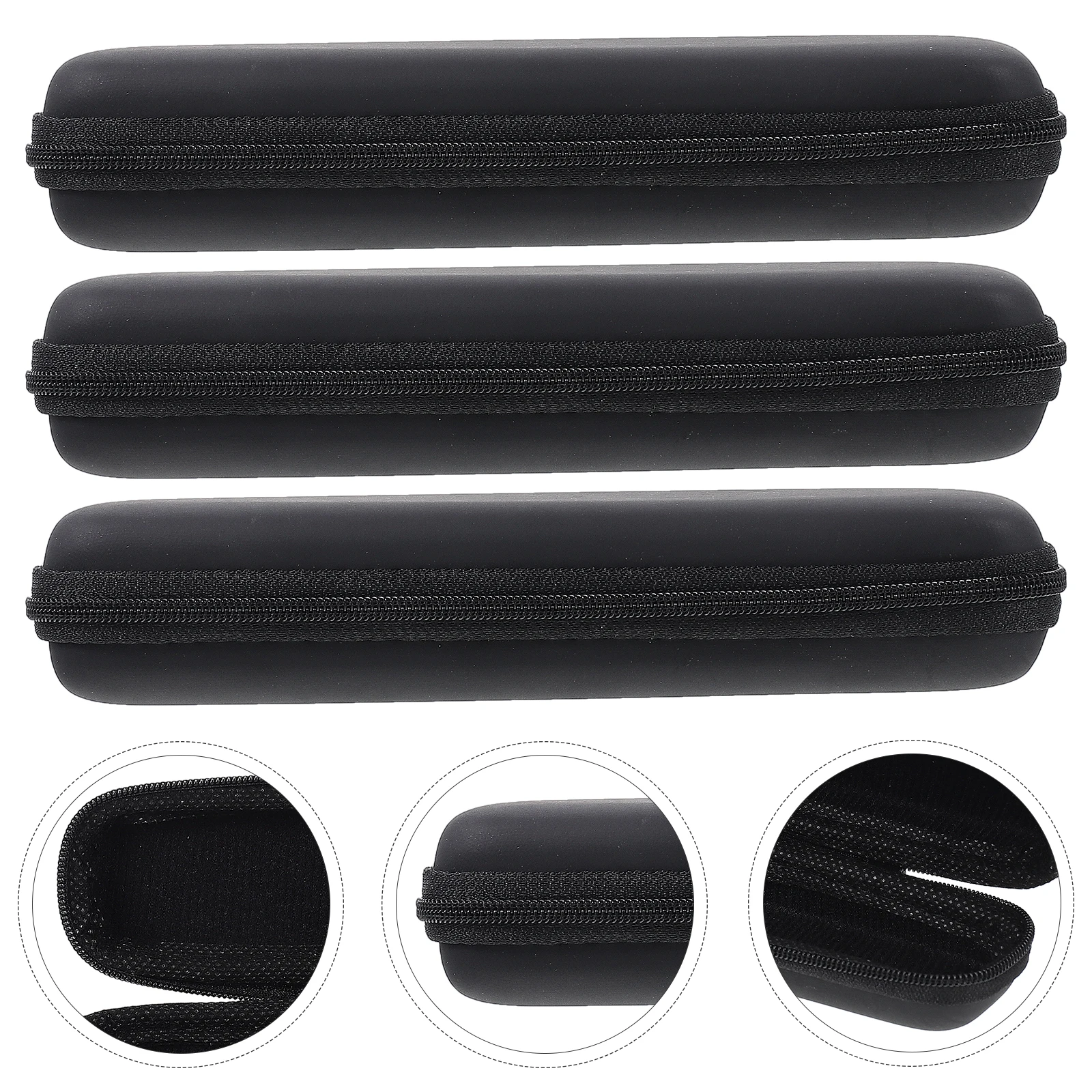 

3Pcs Harmonica Storage Pouch Shockproof Carrying Bag Durable Protective Case with Zipper Travel Harmonica Case