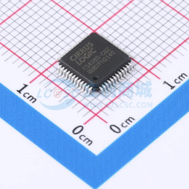 1 PCS/LOT  CS4385-CQZR   4385  LQFP48  Digital to analog conversion chip   in Stock 100% NEW Original