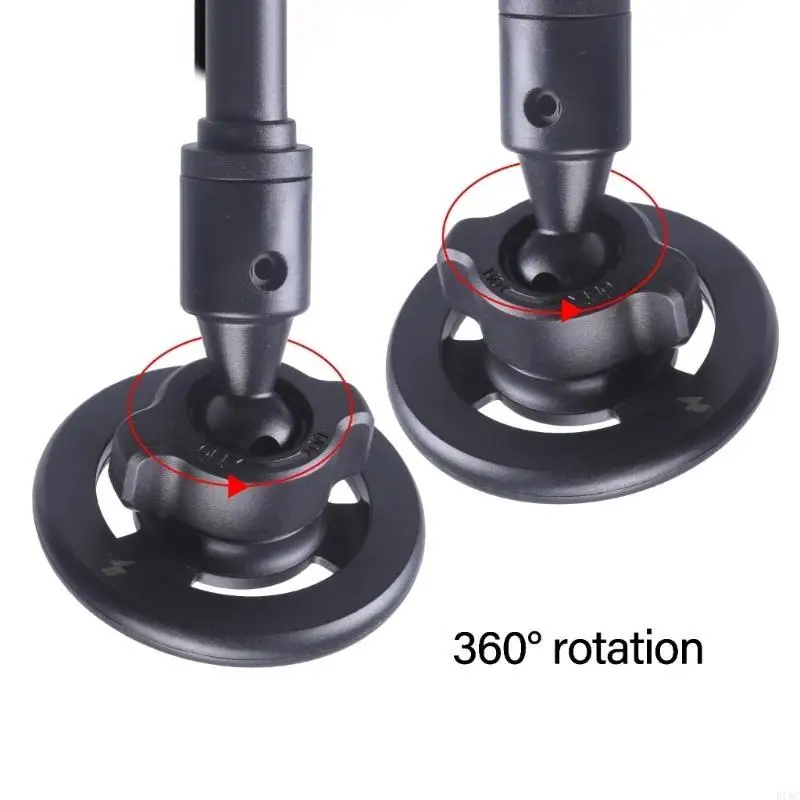 

Security Camera Mount Stand No Drill Installation Flexible Adjustable Hose For Indoor Metal Surfaces Iron Panel
