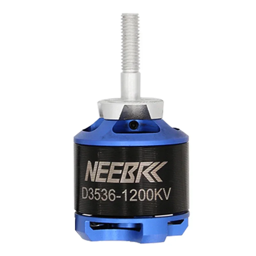 NEEBRC 3536 1200KV 2-4s Motor tanpa sikat, pengendali kecepatan 50A ESC untuk pesawat balap RC FPV, suku cadang mainan Model sayap tetap