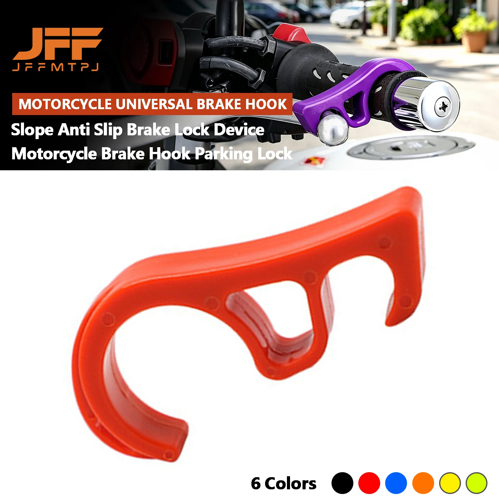 Brake Hook Parking Safety Lock Bicycle Ramp Parking Lock For Honda KTM Yamaha Kasawaki Husqvarna Suzuki Motorcycle Universal