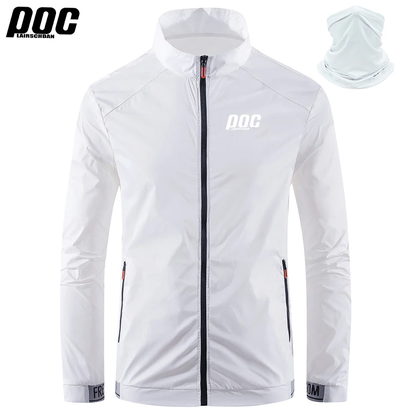 LairschDan Poc Men\'s Cycling Breathable Clothing Mountail Bike Waterproof Jacket MTB Downhill Windproof Abbigliamento Motocross