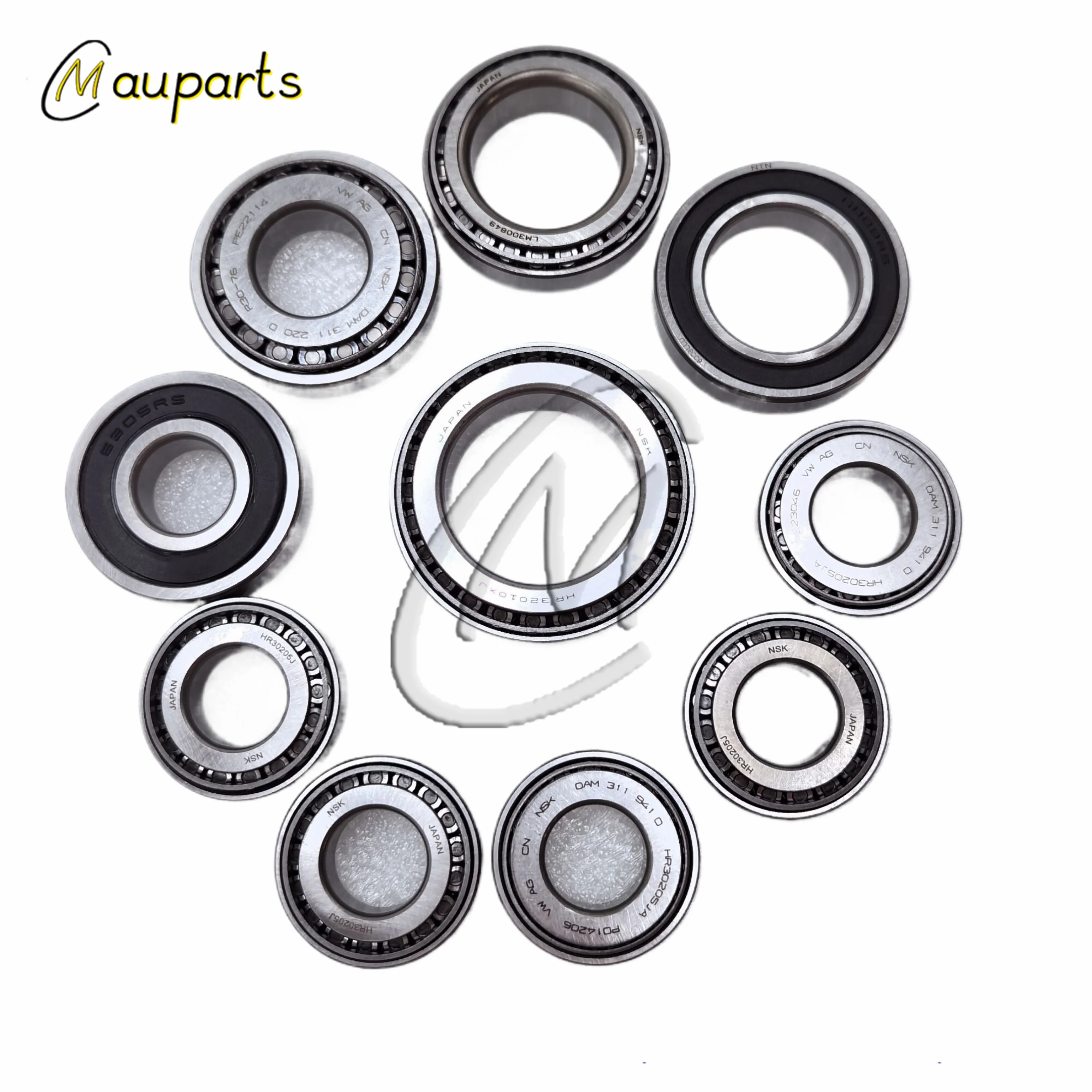 

Band New Transmission DSG DQ200 OAM New 0AM Bearing Kit For VW AUDI SKODA 10pcs