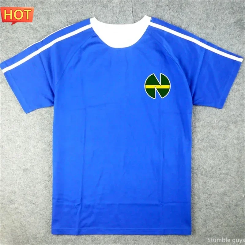Captain Tsubasa Nankatsu Anime Fußballtrikot Herren Kleidung Jungen T-Shirt Cosplay Kurzarm Geschenk T-Shirt