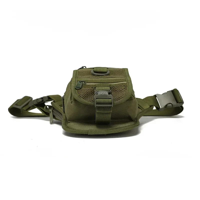 Bolsa táctica para tiro de combate, riñonera ajustable para senderismo, caza, riñoneras Molle, bolsas para pierna caída