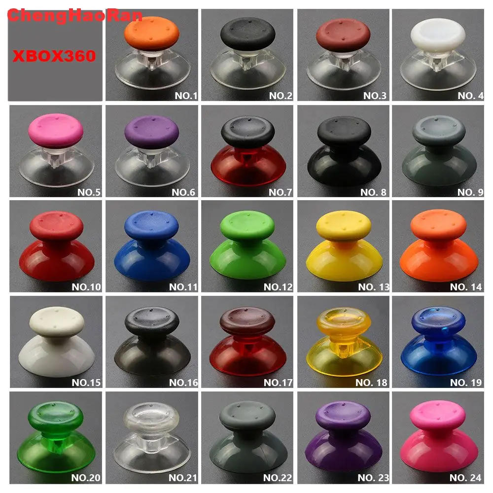 1set =3pcs Thumbsticks Thumb Joystick Stick Cap W/ Cross Buttons D pad D-pad Replacement for Xbox 360 Controller view 5