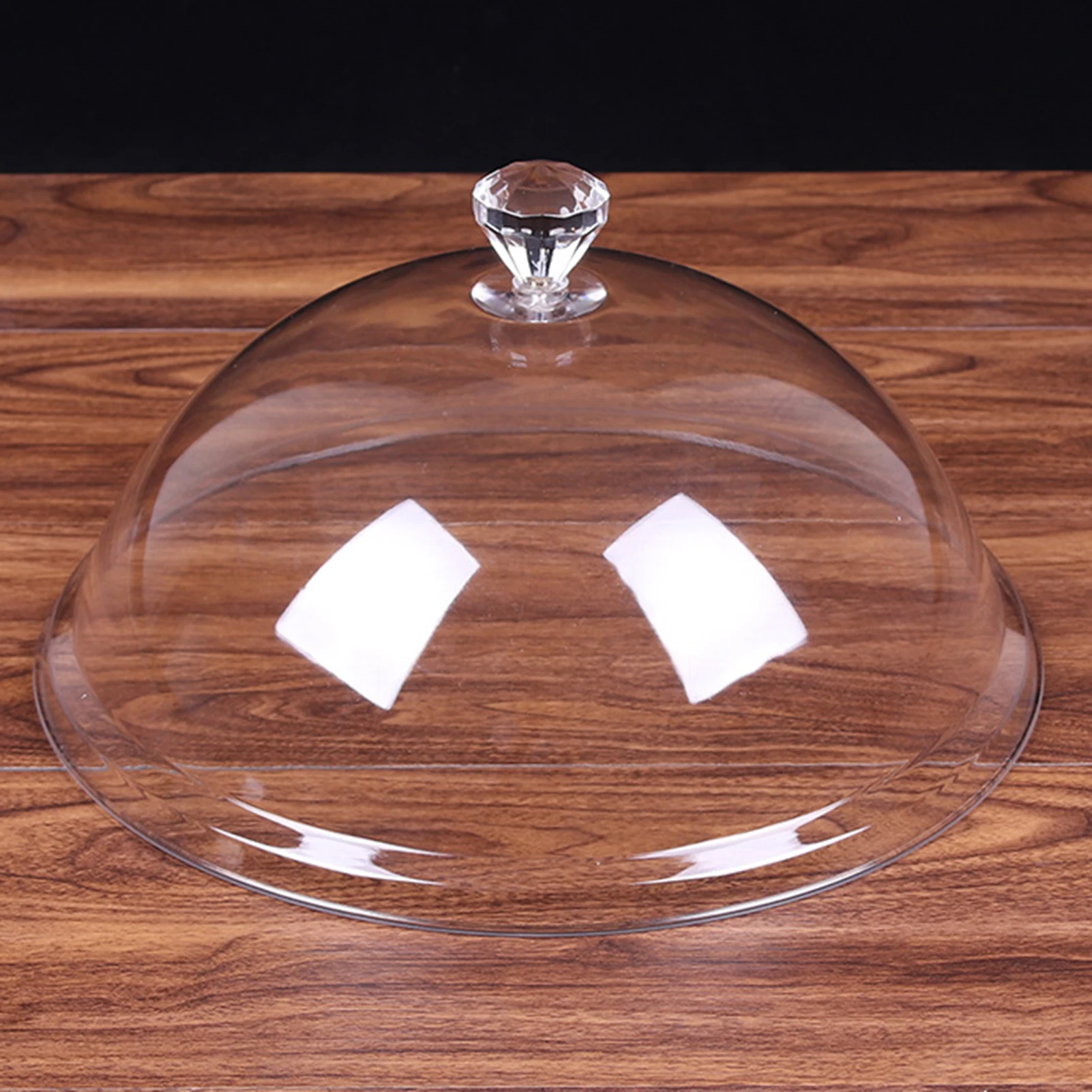 

Household Acrylic Dish Covers Transparent Plastic Food Freshness Dust Cover for Household Kitchen Supplies