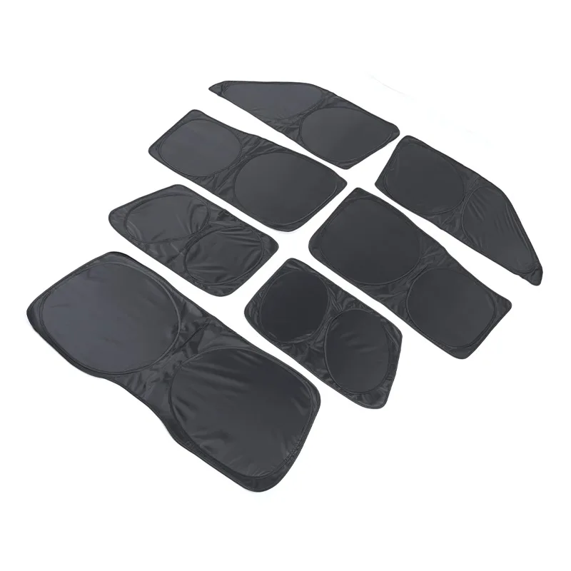 7pcs For 2024+ Toyota Prado Full Window Sunshades Sun Protection UV Protection Sun Visor Car Interior Accessories 6