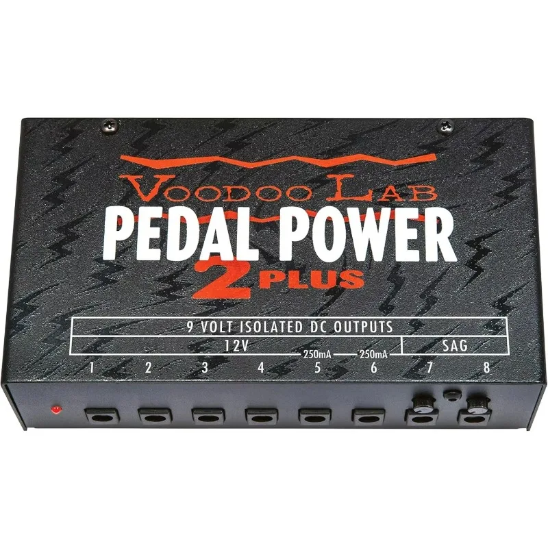 Voodoo Lab Pedaal Power 2 Plus Geïsoleerde Voeding
