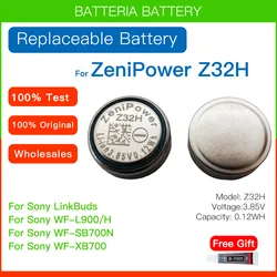 Batería de repuesto Original ZeniPower 0940 Z32H 3,85 V para auriculares Sony LinkBuds WFL900/H verdaderamente inalámbricos