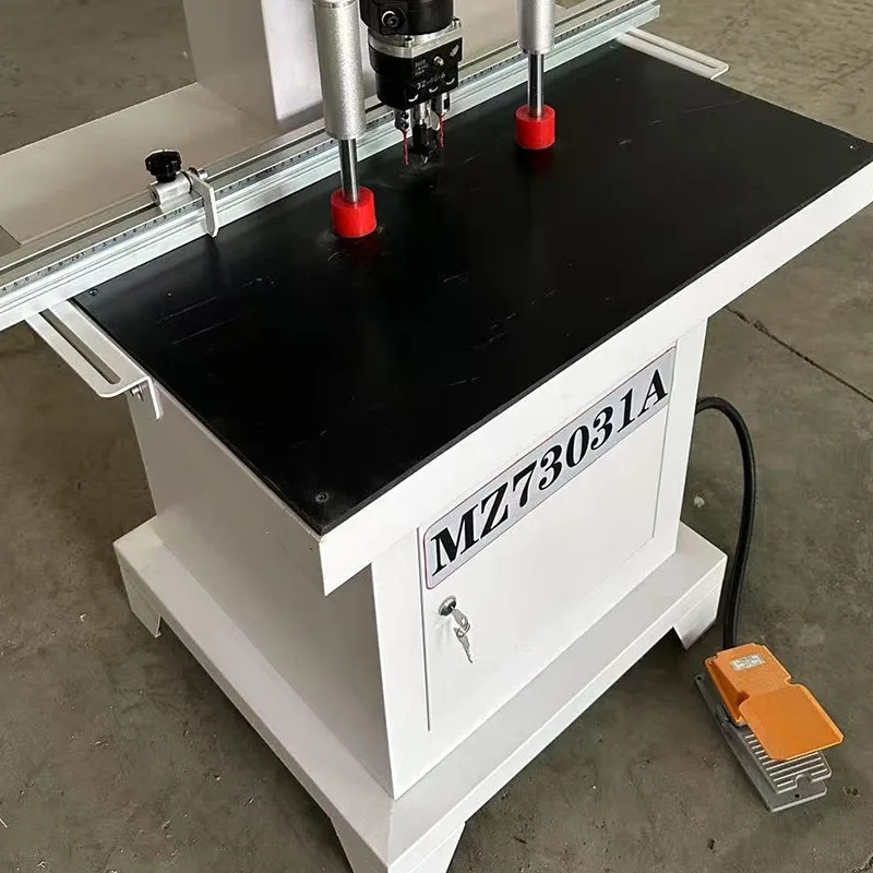 Single head hinge drill Woodworking hinge drilling machine Dust-free hinge drill three-in-one