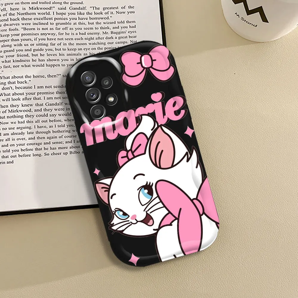 Disney Marie Cat The Aristocats Case Voor Samsung Galaxy A73 A72 A71 A71 A35 A34 A33 A32 A31 A31 A25 A24 A23 A15 A14 A13 A05 S A05 Cover