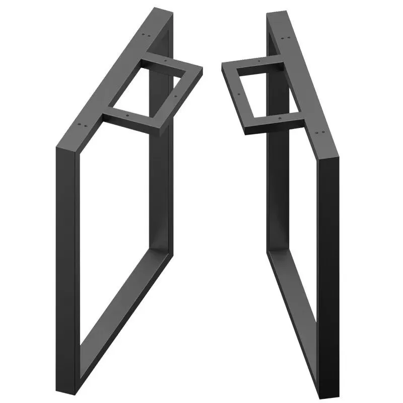 Leg bracket, wrought iron wide and high desk, desk, leg table, foot table, tea table, support, simple desk, bar table