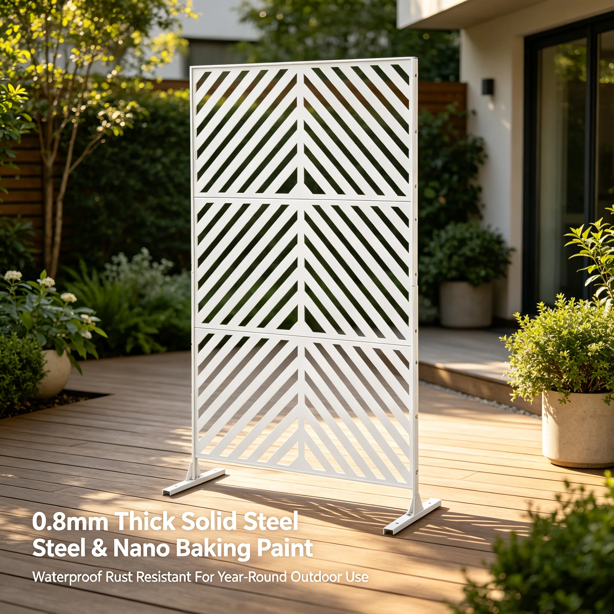 Decorative Privacy Screen with - Panel Line Marker recension och pris
