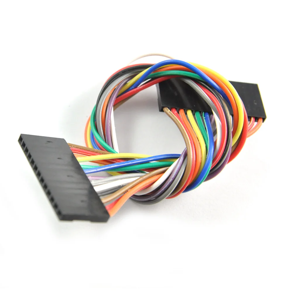 13 Pin Dupont Jumper Wires 2.54mm Pitch 20cm Cable for Development Board DIY Setup PC Peripherals Accessory Tool Equipment Kit