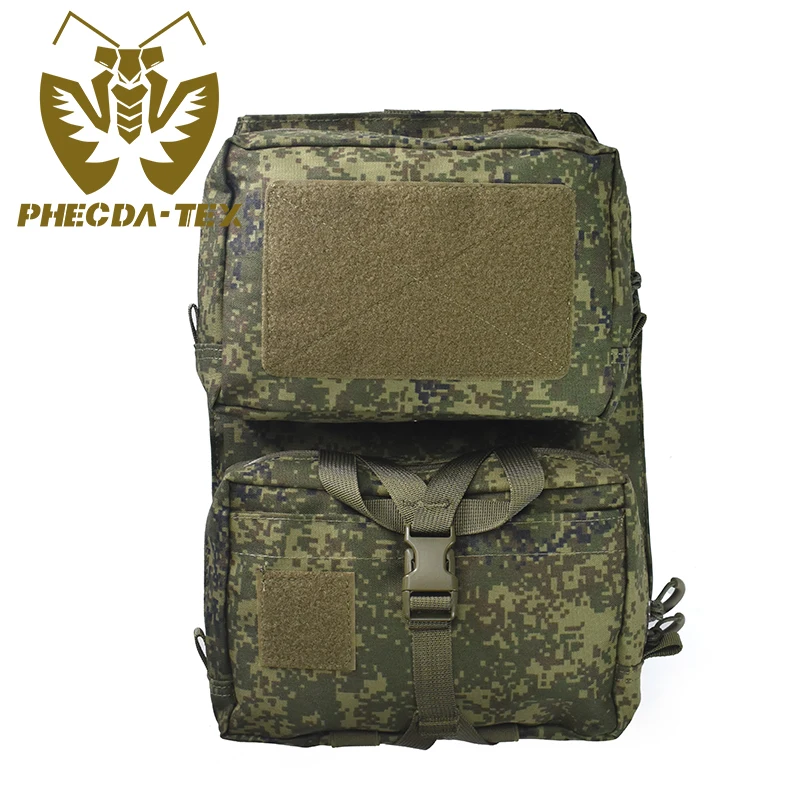 

PHECDA GEAR Russia Camouflage EMR 530D waterproof nylon tactical water bag for vest tactical hydration pack vest back bag