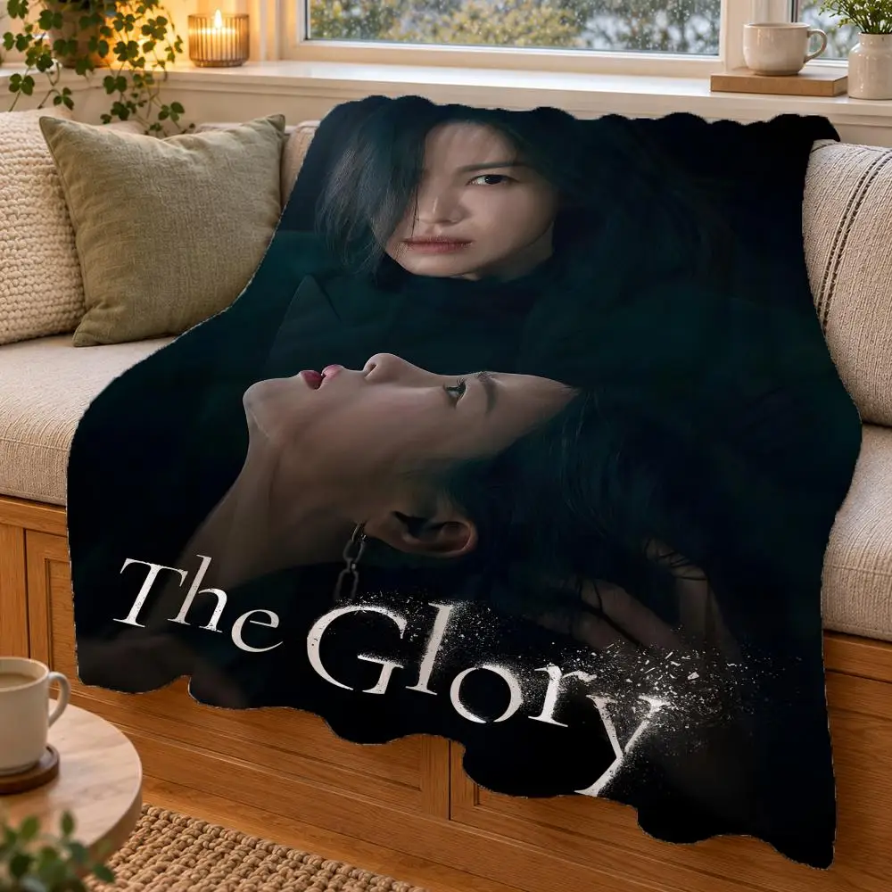 The Glory Throw Double Sided Flannel Throw Blanket Soft Warm Washable Home Decor