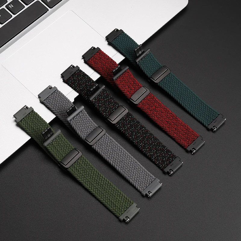 18 مللي متر ل كاسيو F-91W جديد مطاطا النايلون حزام الساعات ل SGW400 F91W F84 F105/108/A158W/168 AE1200/1300 الرجال سيدة أسورة يد