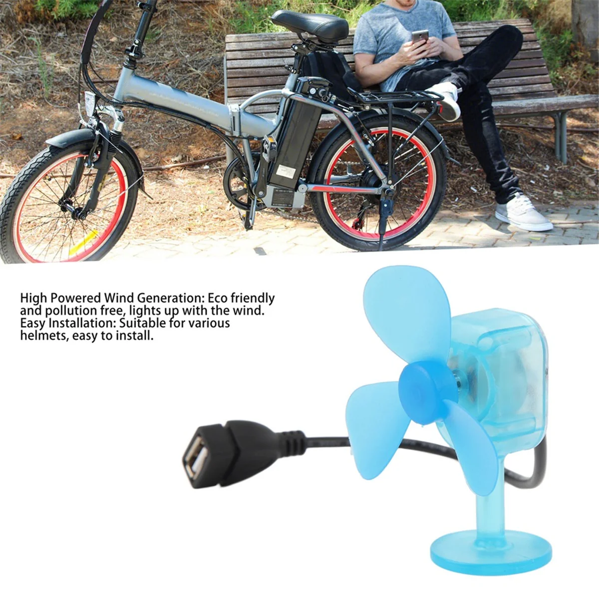 USB 5W Mini Portable Wind Power Generator Motor Alternator Emergency Phone Charger for Outdoor Gift