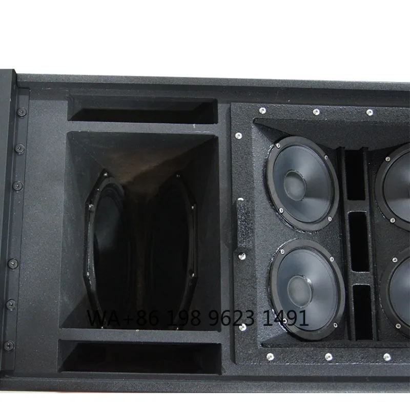 

4*12 Inch Passive 3-Way Stage Line Array Set Heavy Bass Professional Audio for Wedding Large Live Performance Events