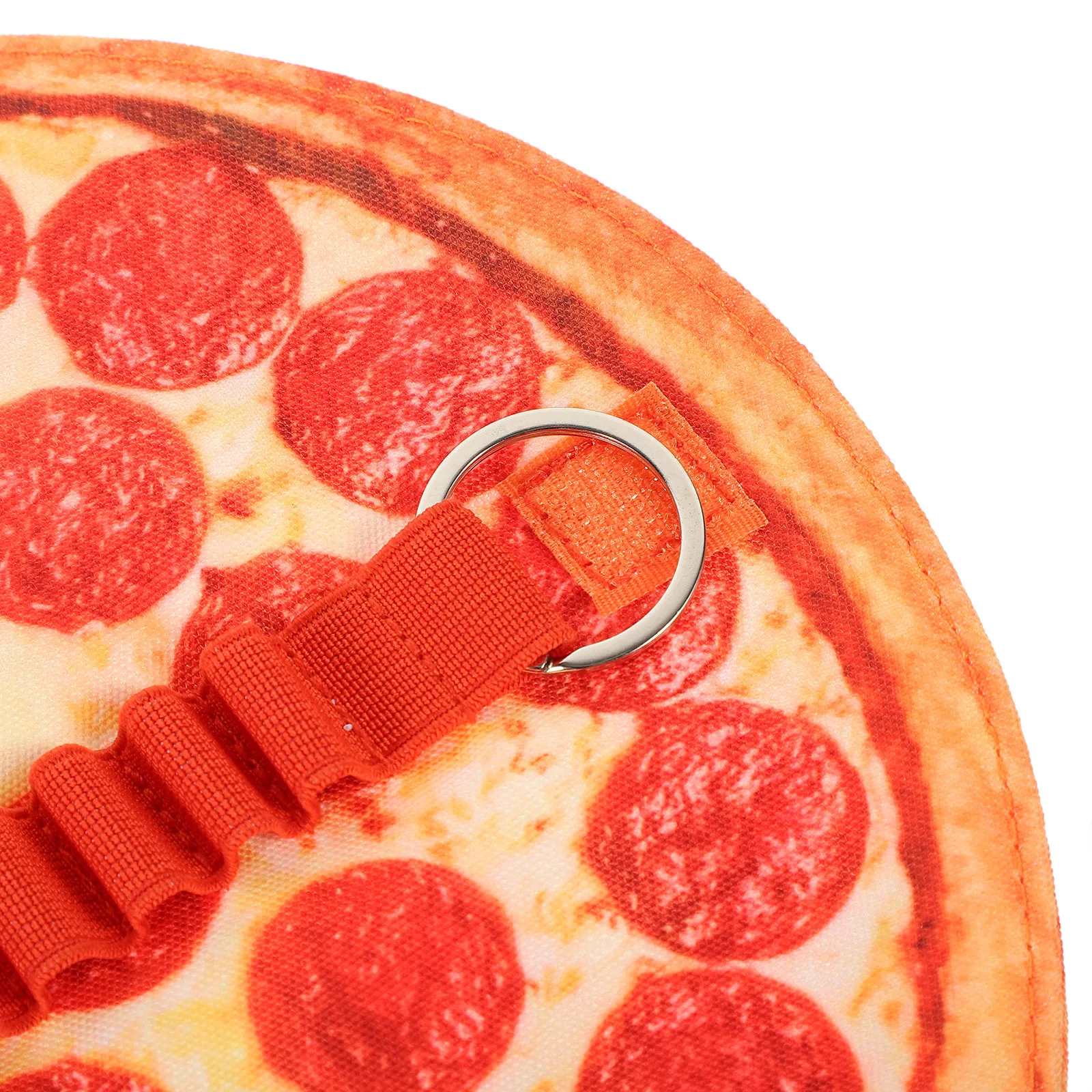 

Pizza Pencil Case Canvas Roll Up Pen Pouch Holder Compact Portable Pencil Storage Bag Roll Pen Bag Brush Pens Storage Pouch