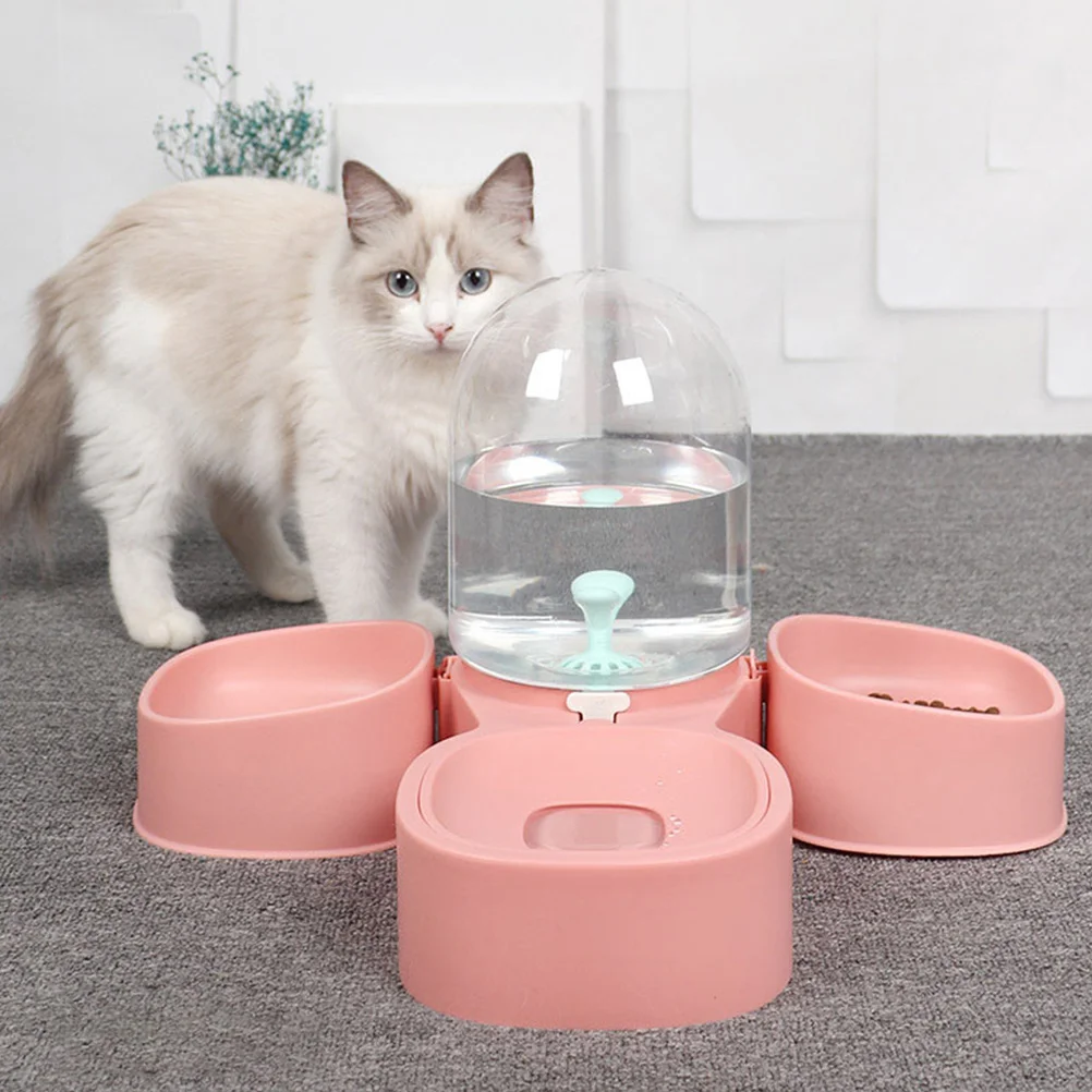 

Pet Water Fountain Cat Feeder Bowl 2L Capacity ABS Material Automatic Dispenser Bottle Safe Durable Dog Cat Pet Gift