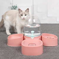 Pet Water Fountain 2L Capacity ABS Material Cat Dog Feeder Bowls Automatic Dispenser Hygienic Design Durable Pet Supplies