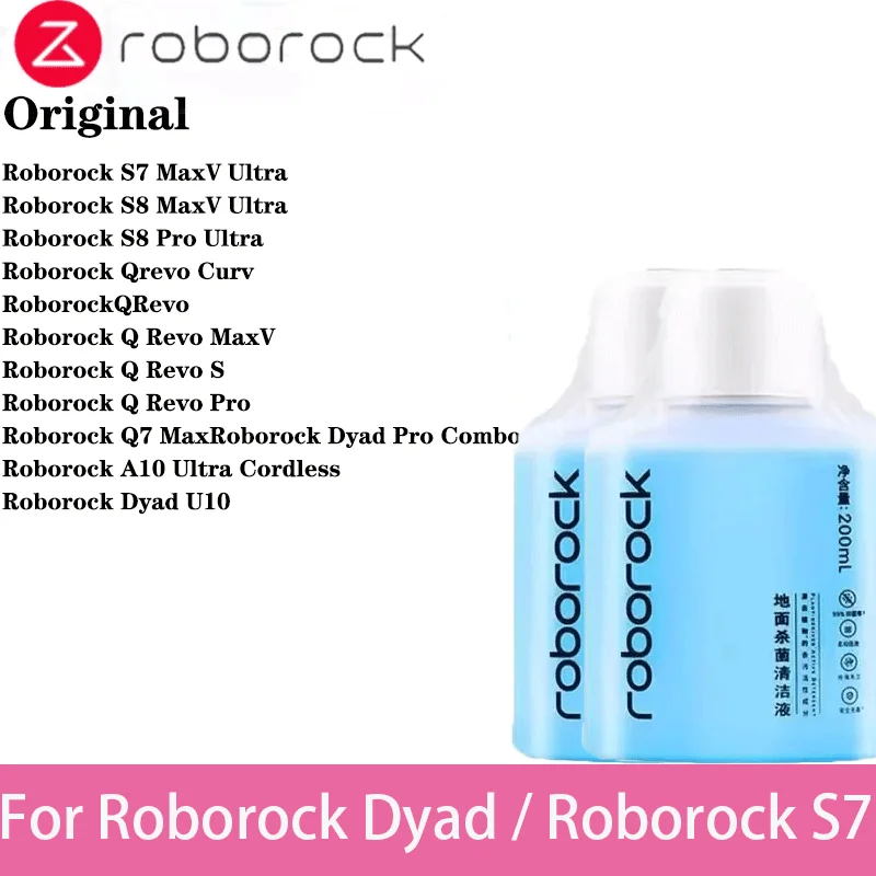 Original Roborock Sweeping Robot Decontamination Cleansing Liquid Solution Floor Sweeper Home-appliance Accessories 200ml