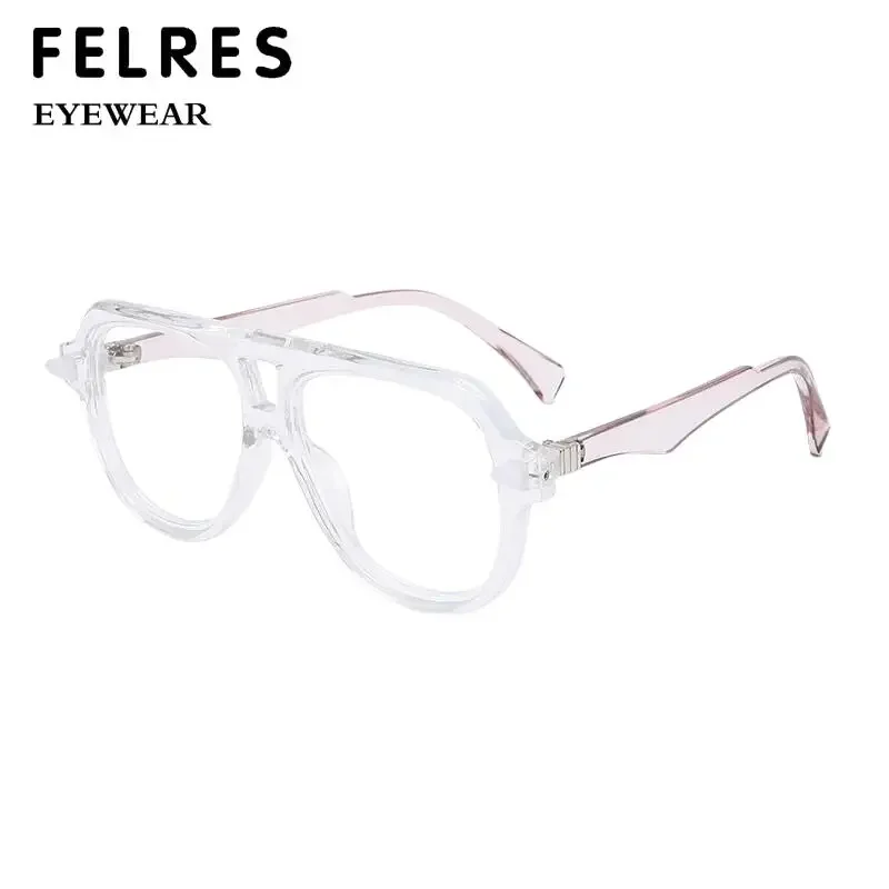 Trend Oversized Pilot Reading Glasses Elegant Women Men Brand Designer Vintage Big Frame Eyeglasses Optics Presbyopic Eyewear