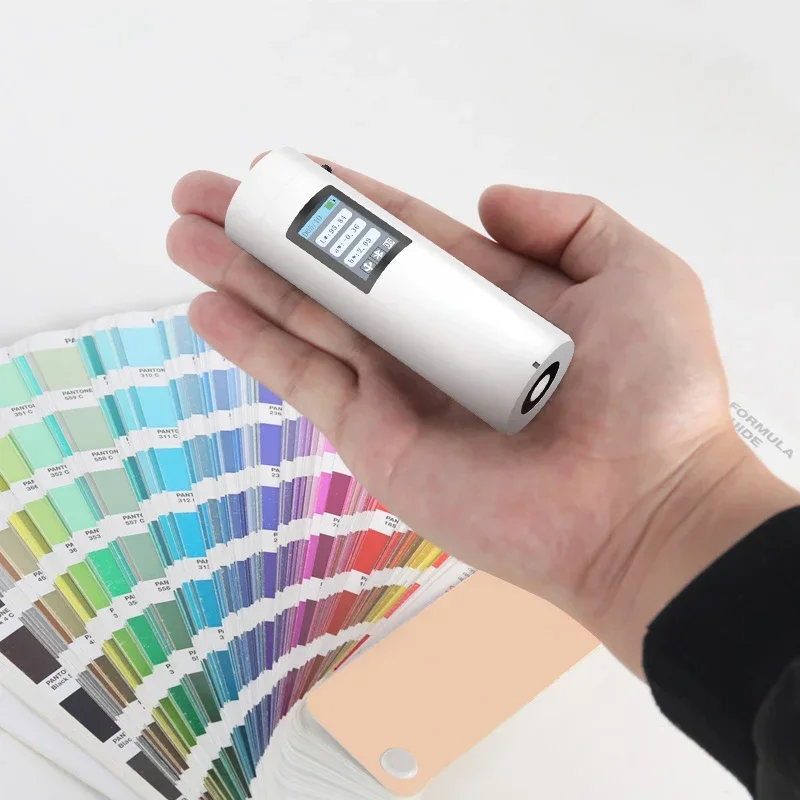 Portable CR3 Digital Colorimeter CIE Lab Color Difference Tester for Printing Textile Plastic Color Detection