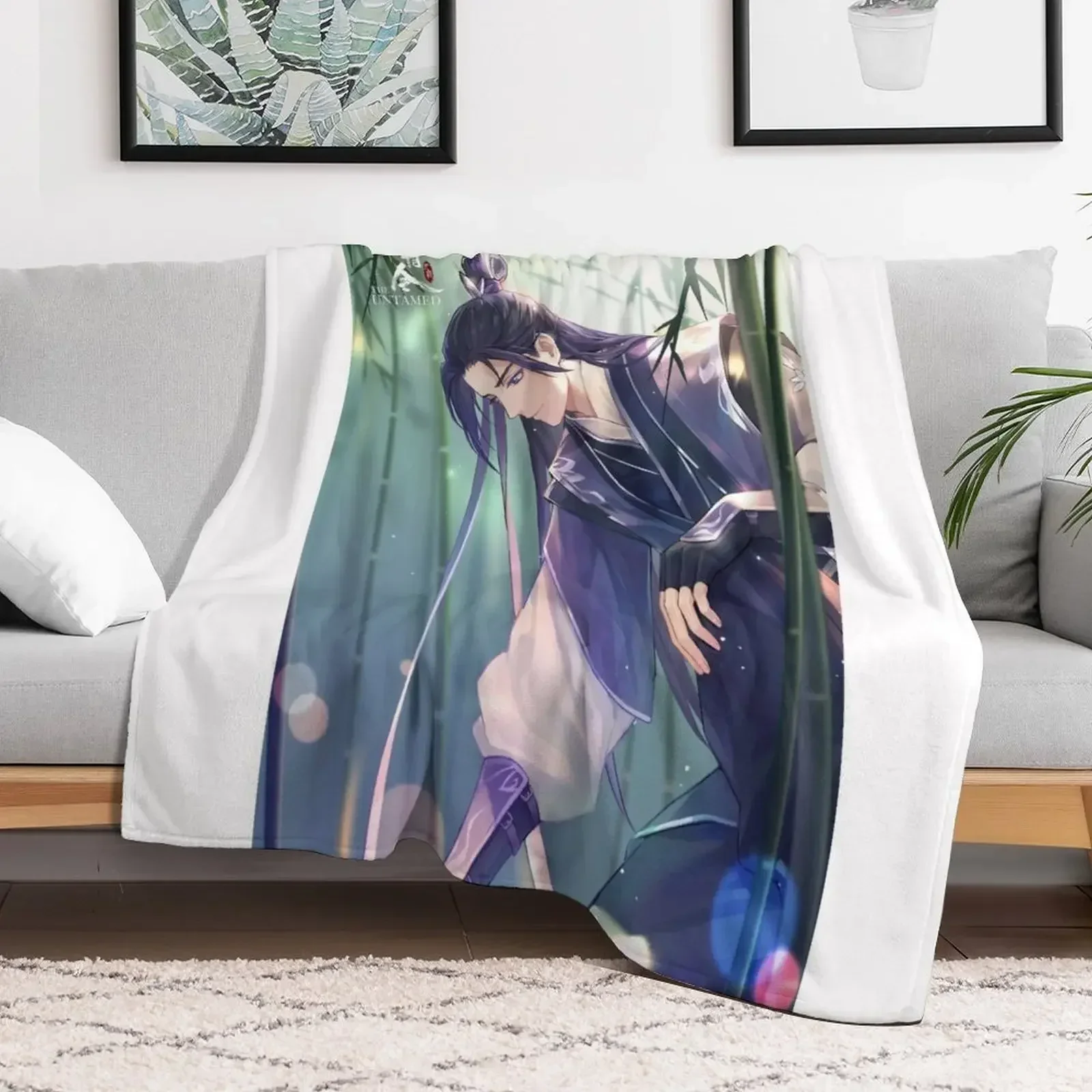 Jiang Cheng Throw Blanket funny gift Softest Decorative Sofas Blankets