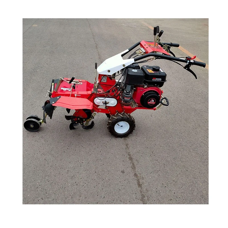 Four wheel drive front rotation 170 micro tiller Orchard trench soil machine Agricultural potato sugarcane earthing cultivator