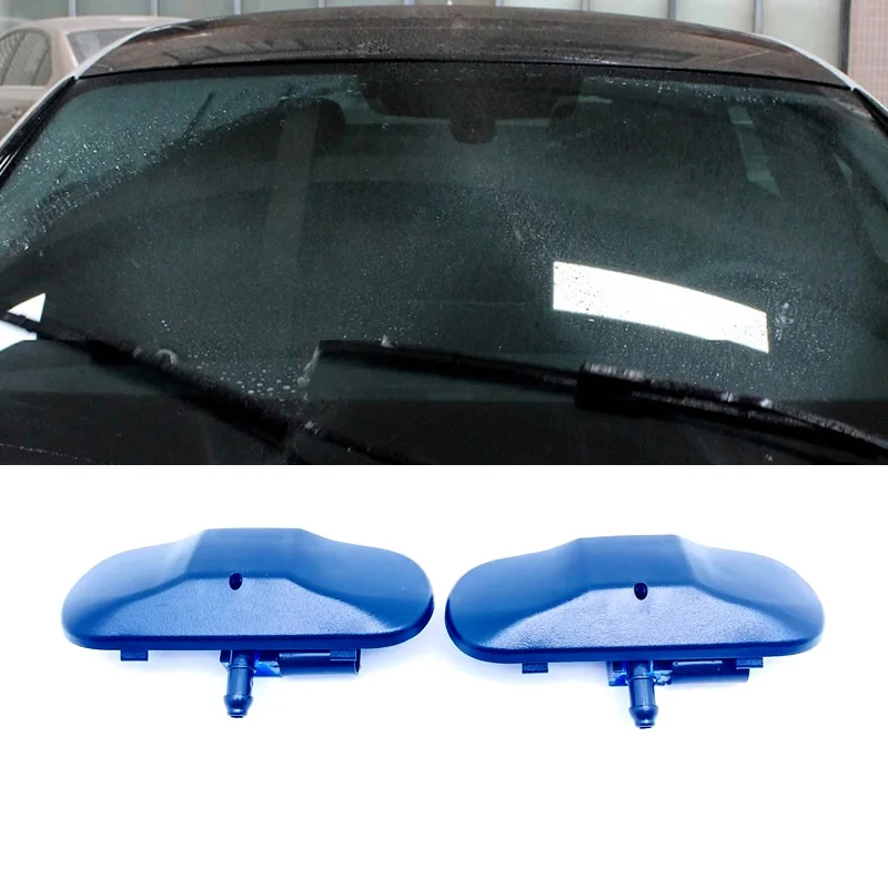 2PCS Windscreen Washer Jet Water Spray Nozzle  For VW Passat B6 Jetta Golf GTI Caddy 2KD955986 2KD 955 986