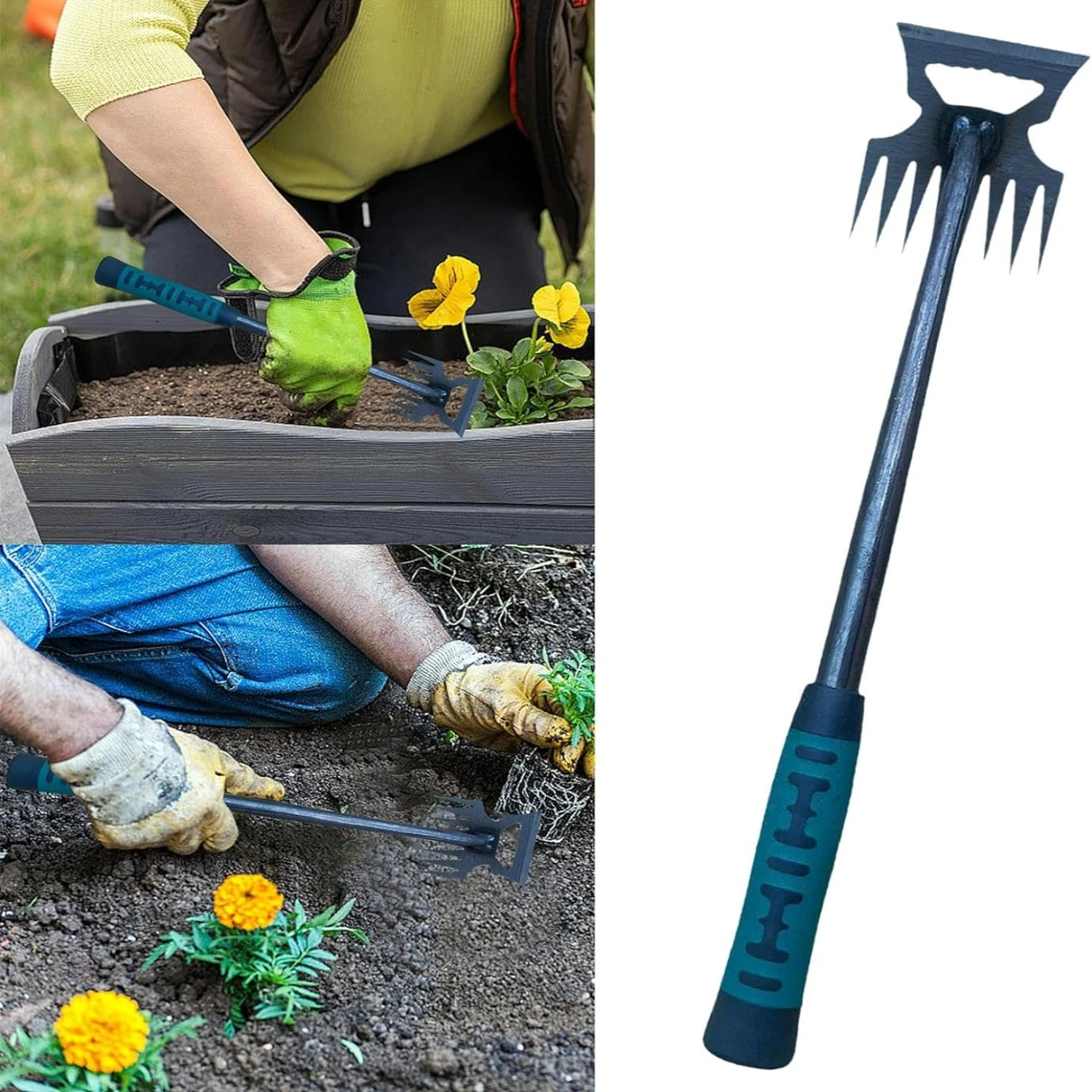 Enhance Your Gardening Experience with Efficient, Durable Precision Hand Weeder - Highly Effective Tool for Weed Removal - Perfe