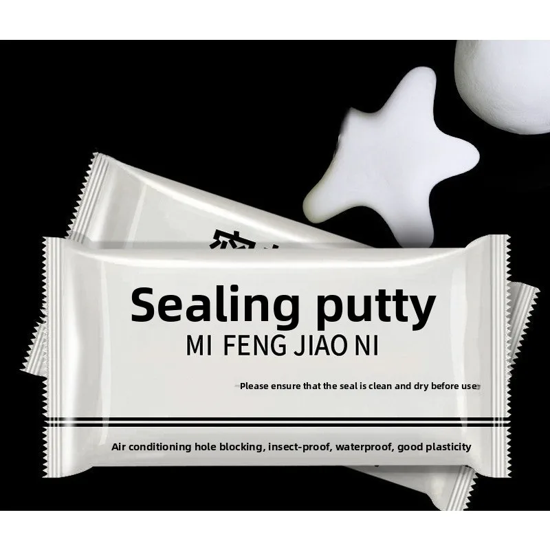 Sealing Putty For Air Conditioner Hole Wall Gap Filler Waterproof Air Conditioning Sealant Mud For Pipe Holes Crack