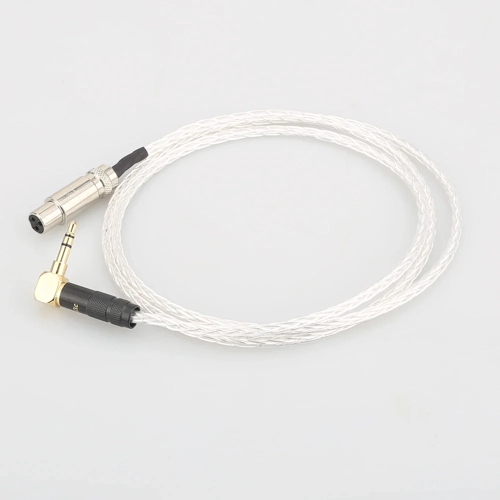 Audiocrast 8 núcleos 7N OCC plateado/cobre plata auricular Cable mejorado para auriculares K240 K242 K271 K272 K702 Q701