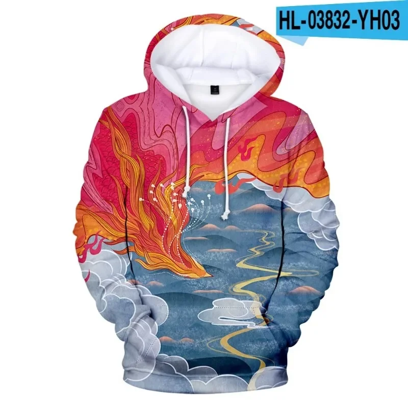 

Hip Hop Popular Comfortable Phoenix 3D Print Hoodies Sweatshirts Men/Women Sweatshirt Adult/Child Casual Pullovers